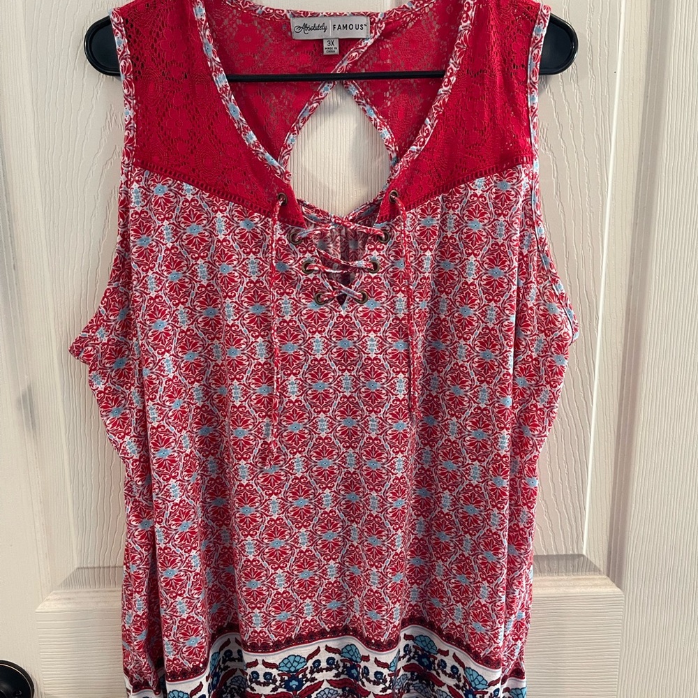 Absolutely famous tank top